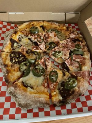 PB & J  at Pizza Riot in Chico