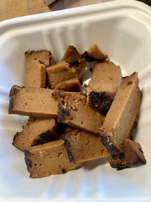 Korean Rib by The Herbivorous Butcher 😋   at Pizza Riot in Chico