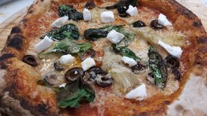 PEACE OF GREECE  at Pizza Riot in Chico