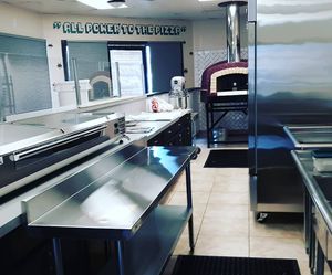 Have you seen our wood fire oven yet?!! at Pizza Riot in Chico