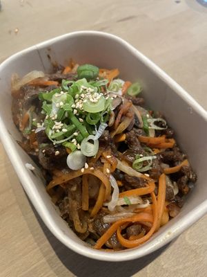 bulgogi rice  at De Patchka in Amsterdam