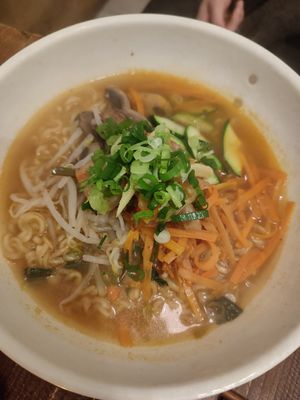 kimchi ramen at De Patchka in Amsterdam