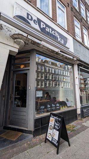 Entrance at De Patchka in Amsterdam