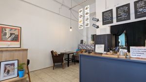 Interior at De Patchka in Amsterdam