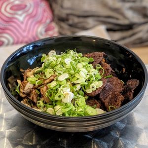 Vegan Jjajangmyeon Spaghetti at De Patchka in Amsterdam