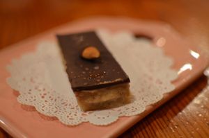 Caramel slice at Yong Green Food in Fitzroy