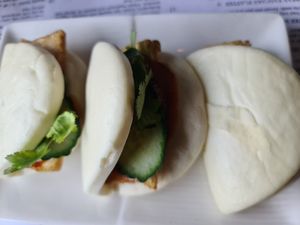 Bao at Yong Green Food in Fitzroy