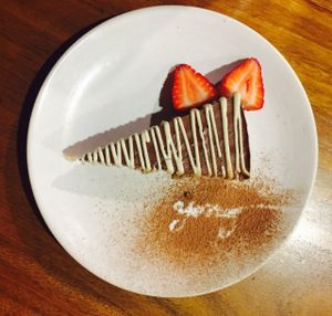 Cheesecake at Yong Green Food in Fitzroy