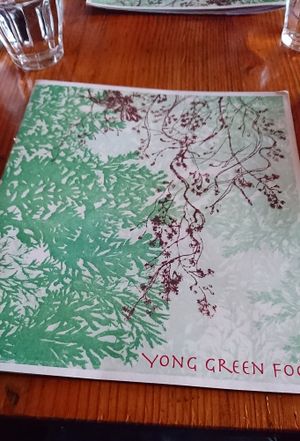   at Yong Green Food in Fitzroy