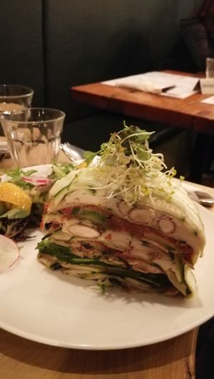 rawsagna at Yong Green Food in Fitzroy