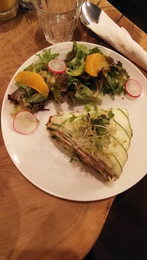 rawsagna at Yong Green Food in Fitzroy