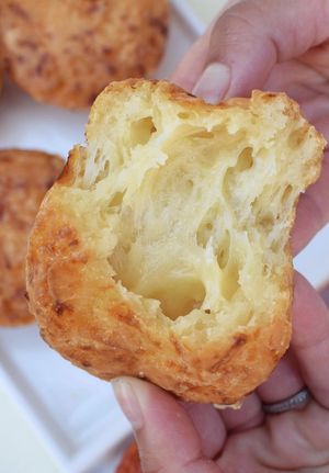 Pão de Quiejo - vegetarian + GF at Santo Bruklin in Brooklyn