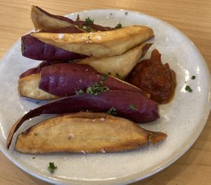 Sweet potato fries   at NICE in Fukuoka