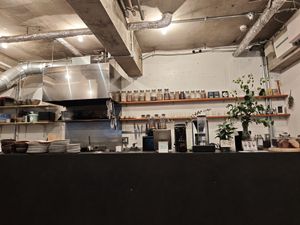 Kitchen at NICE in Fukuoka