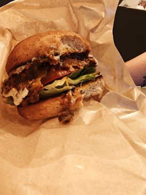 Bolognese Burger at NICE in Fukuoka