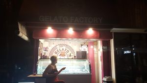 Shop front at Gelato Factory in Pecatu