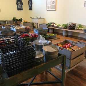 Produce for sale at Chase's Daily in Belfast
