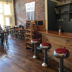 Counter seats at Chase's Daily in Belfast