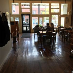 Dining room at Chase's Daily in Belfast