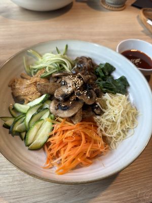 Original bibimbap  at Hanki in Rovaniemi