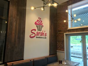 The interiour at Sarah's Konditorei & Cafe in Koenigswinter