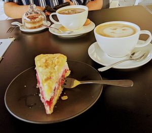 Coffee and delicious (vegan) cakes at Sarah's Konditorei & Cafe in Koenigswinter