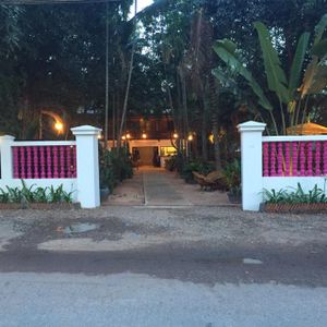 The entrance at Peace Cafe in Siem Reap