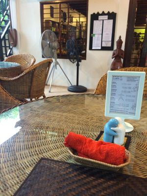 Decor at Peace Cafe in Siem Reap