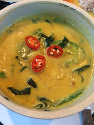 Light Curry -- VERY delicious!!! at Peace Cafe in Siem Reap