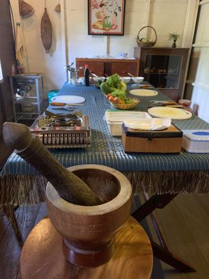 Cooking class 😍 at Peace Cafe in Siem Reap