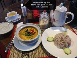 Just the right amount of flavour and portion, satisfying! at Peace Cafe in Siem Reap