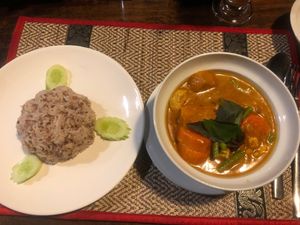 Khmer Red Curry at Peace Cafe in Siem Reap