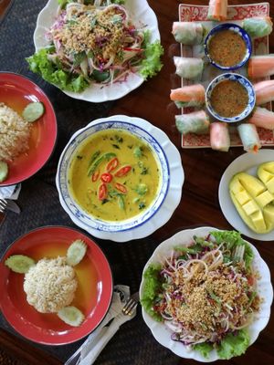 great cooking class doing delicious food ! at Peace Cafe in Siem Reap