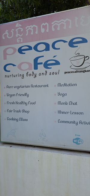  at Peace Cafe in Siem Reap