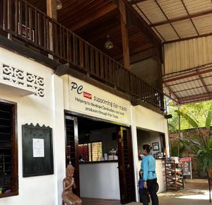  at Peace Cafe in Siem Reap