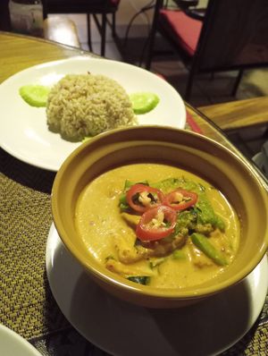Curry at Peace Cafe in Siem Reap