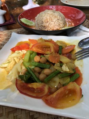 Delusions curry at Peace Cafe in Siem Reap