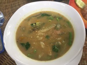 Vegan dish, forget the name😋😋❤️ at Peace Cafe in Siem Reap