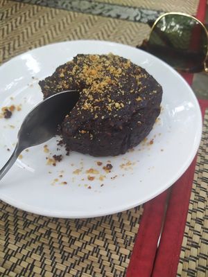 Chocolate fudge at Peace Cafe in Siem Reap