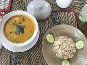 Khmer curry at Peace Cafe in Siem Reap