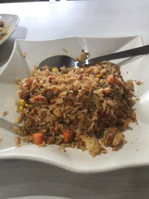 Sambal fried rice at 3 Treasures 三寶齋 - Bedok in East Singapore