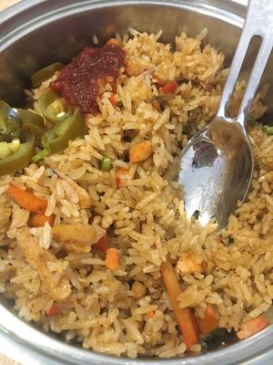 Tom Yum Fried Rice at 3 Treasures 三寶齋 - Bedok in East Singapore