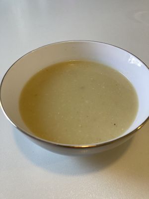 Creamy vegetable soup  at BeetBox in Slovenj Gradec