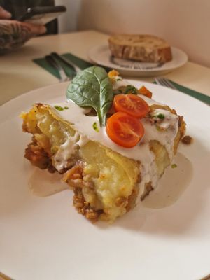 Shepherds pie at BeetBox in Slovenj Gradec