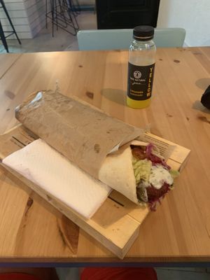 Falafel Sandwich (large) at Falafel etc in Zagreb