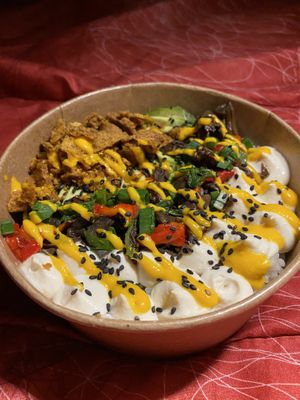 Poke at Let it V - plant based in Buenos Aires