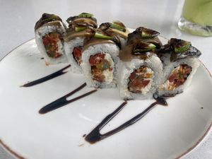 Lennon roll  at Let it V - plant based in Buenos Aires
