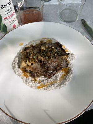 Girgolas  at Let it V - plant based in Buenos Aires