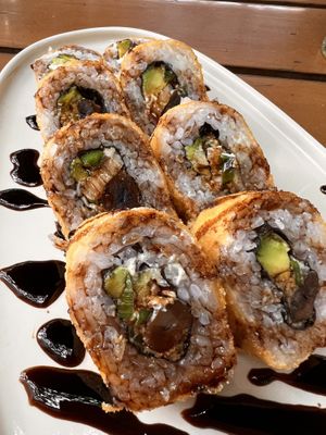 Maki Furai  at Let it V - plant based in Buenos Aires