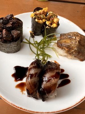 Degustación de Nigiri 🍣   at Let it V - plant based in Buenos Aires